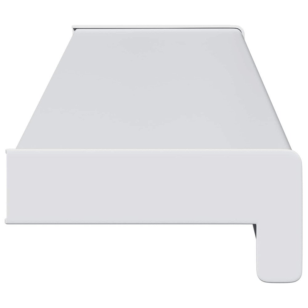Produktbild för Fönsterbräda Vit 100 x 15 x 4,5 cm PVC