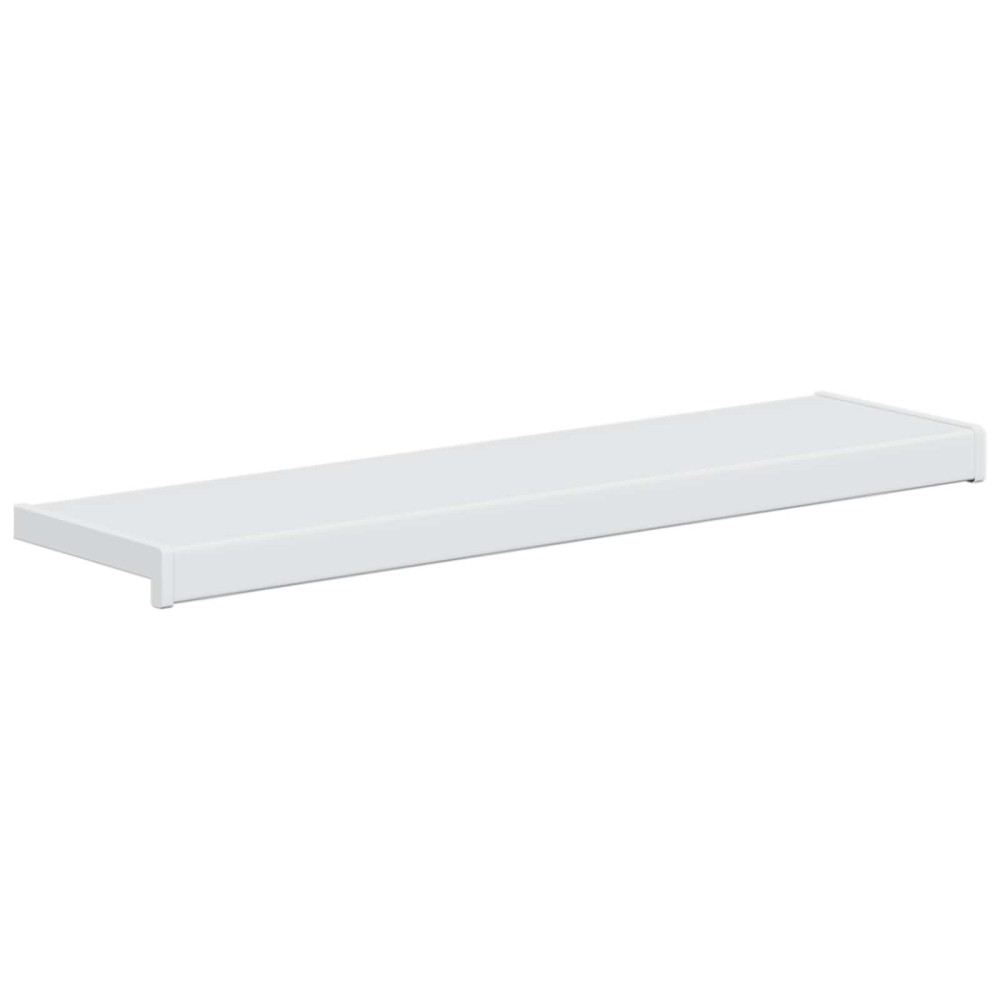 Produktbild för Fönsterbräda Vit 100 x 20 x 4,5 cm PVC