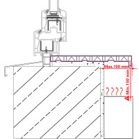 Produktbild för Fönsterbräda Vit 120 x 35 x 4,5 cm PVC