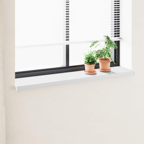 vidaXL Fönsterbräda Vit 140 x 35 x 4,5 cm PVC