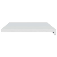 Produktbild för Fönsterbräda Vit 60 x 45 x 4,5 cm PVC