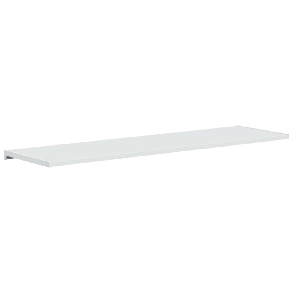 Produktbild för Fönsterbräda Vit 120 x 45 x 4,5 cm PVC