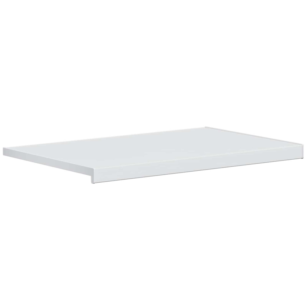 Produktbild för Fönsterbräda Vit 80 x 50 x 4,5 cm PVC