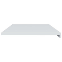 Produktbild för Fönsterbräda Vit 120 x 50 x 4,5 cm PVC