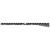 Produktbild för Fönsterbräda Vit 160 x 50 x 4,5 cm PVC