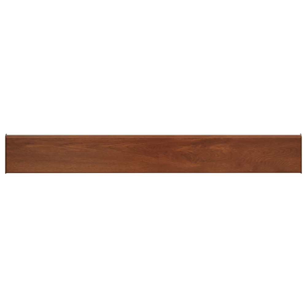 Produktbild för Fönsterbräda Brun trä 100 x 10 x 4,5 cm PVC