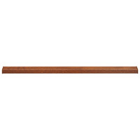 Produktbild för Fönsterbräda Brun trä 140 x 10 x 4,5 cm PVC