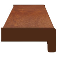 Produktbild för Fönsterbräda Brun trä 100 x 15 x 4,5 cm PVC