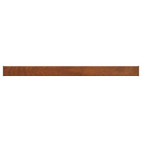 Produktbild för Fönsterbräda Brun trä 120 x 15 x 4,5 cm PVC