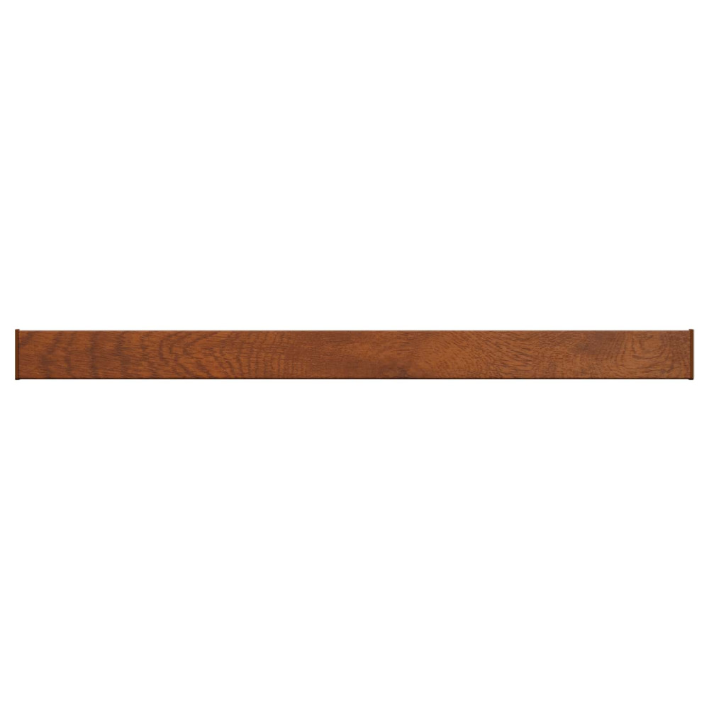 Produktbild för Fönsterbräda Brun trä 160 x 15 x 4,5 cm PVC
