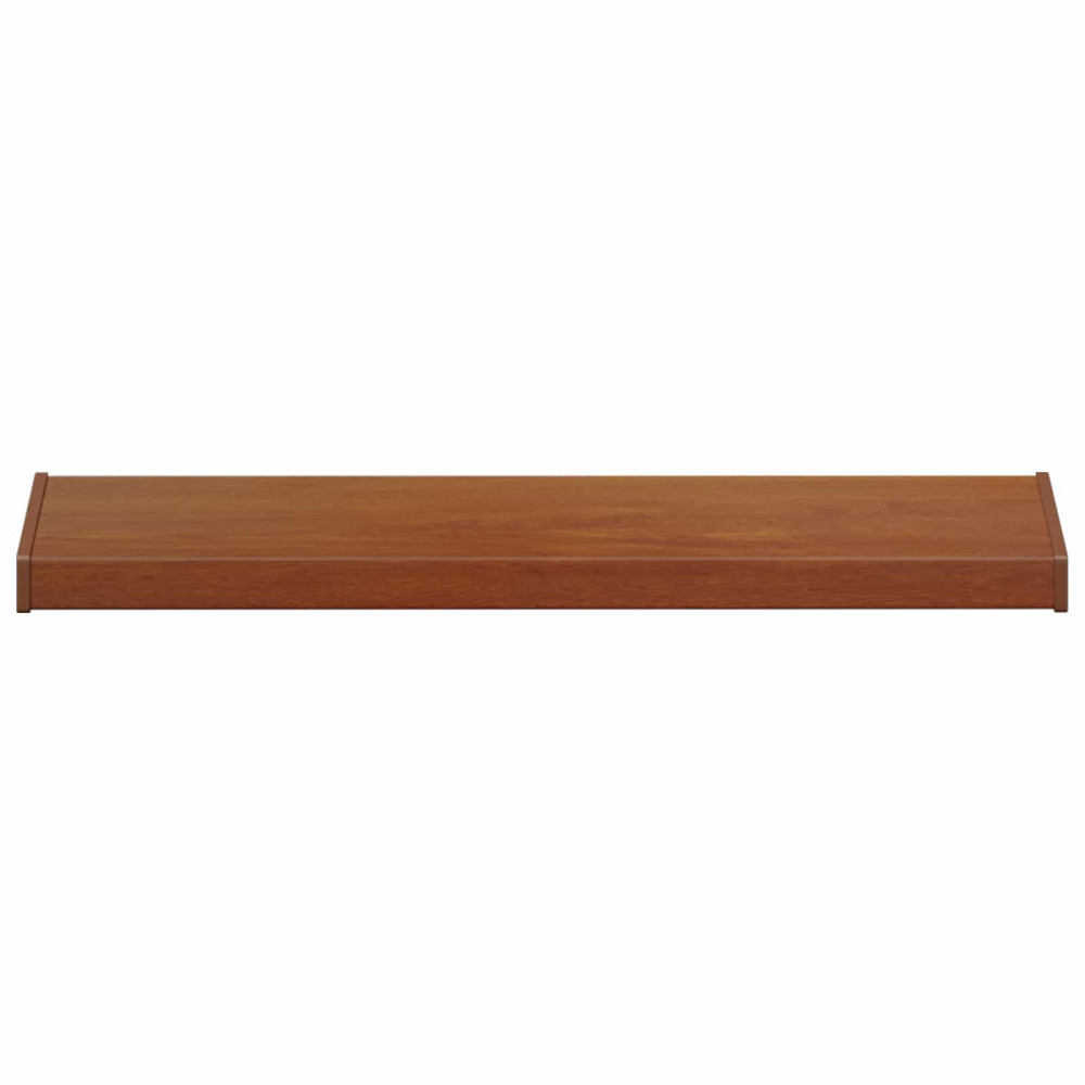 Produktbild för Fönsterbräda Brun trä 80 x 20 x 4,5 cm PVC