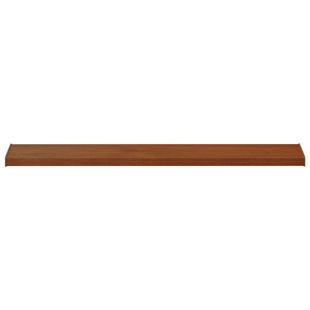 Produktbild för Fönsterbräda Brun trä 140 x 20 x 4,5 cm PVC
