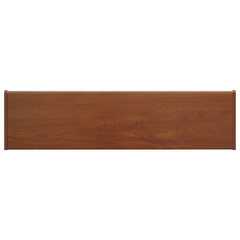 Produktbild för Fönsterbräda Brun trä 100 x 25 x 4,5 cm PVC