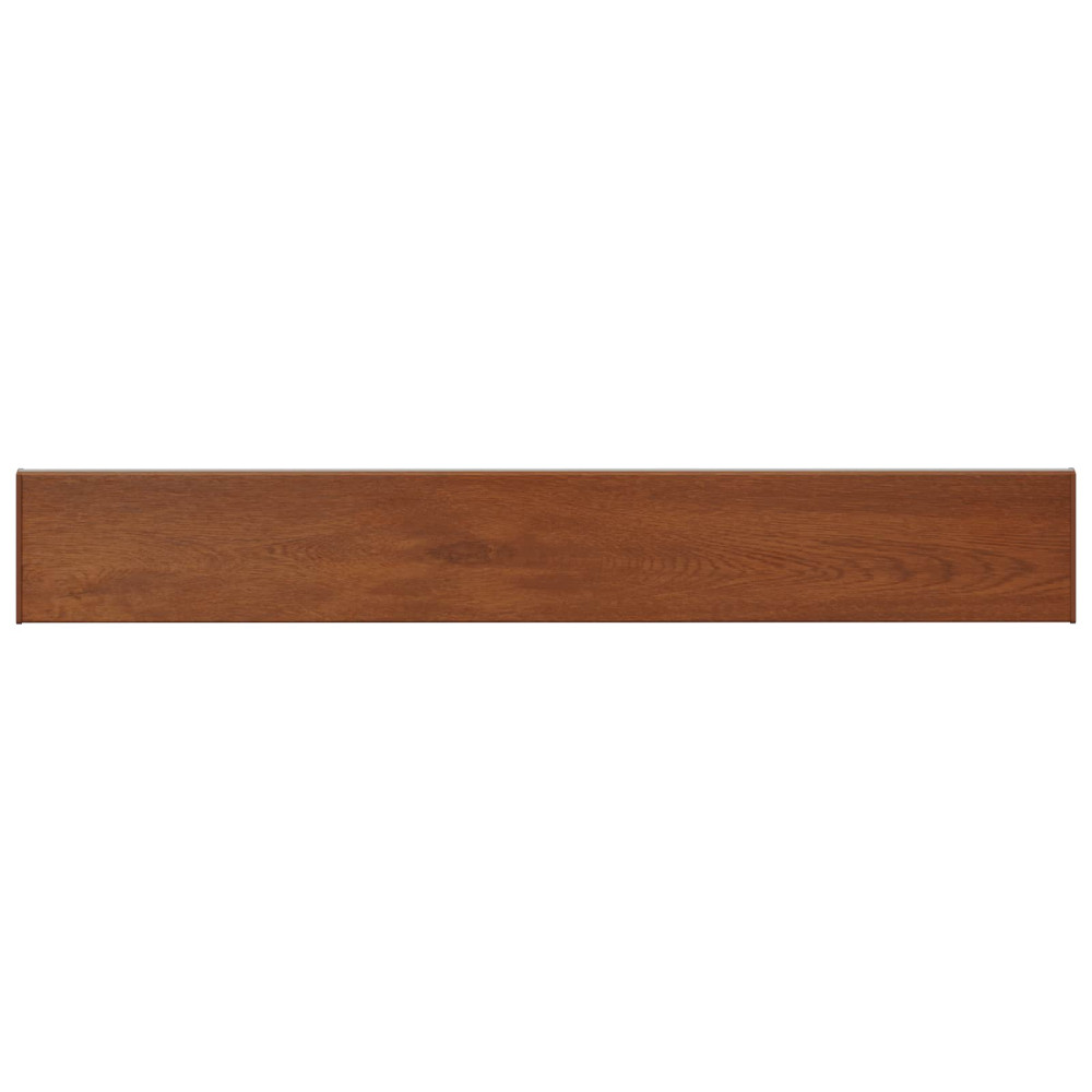 Produktbild för Fönsterbräda Brun trä 120 x 25 x 4,5 cm PVC