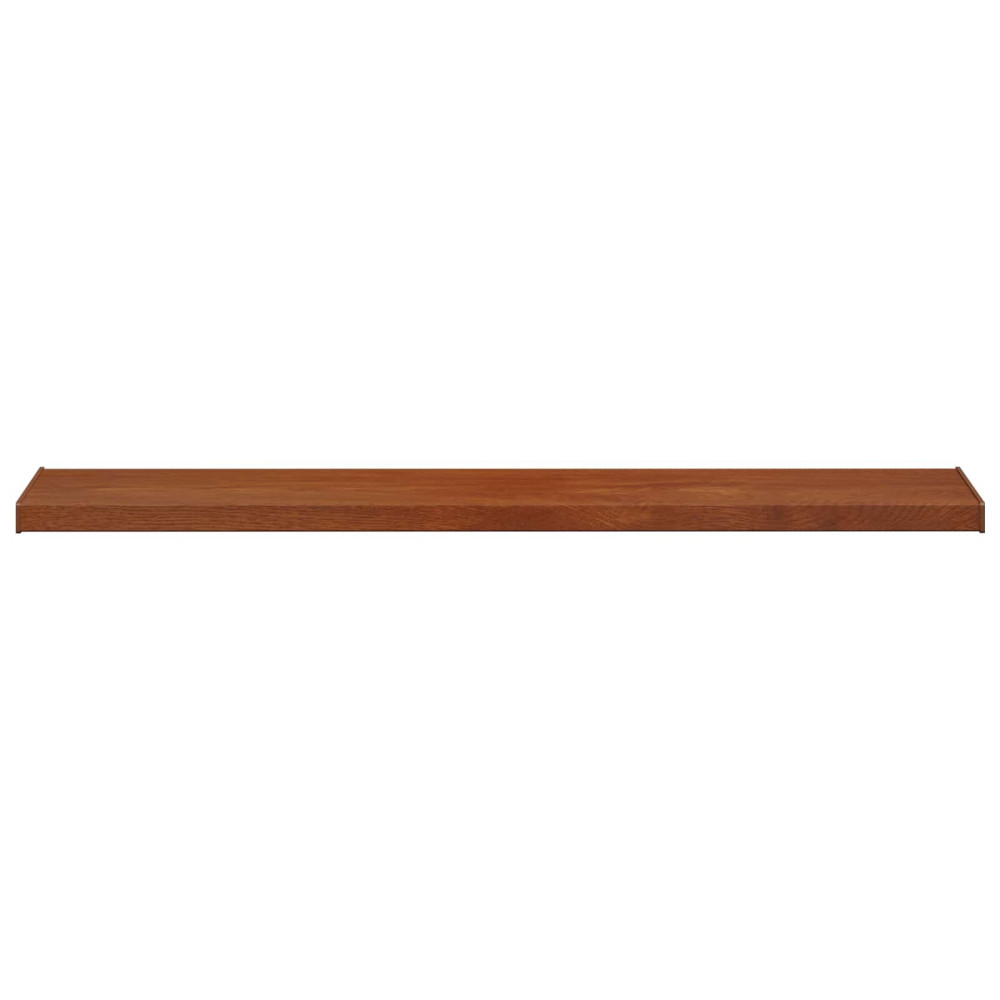 Produktbild för Fönsterbräda Brun trä 140 x 30 x 4,5 cm PVC