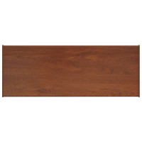 Produktbild för Fönsterbräda Brun trä 100 x 35 x 4,5 cm PVC