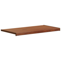 Produktbild för Fönsterbräda Brun trä 80 x 45 x 4,5 cm PVC