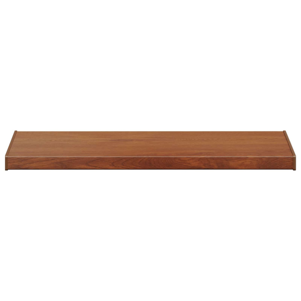 Produktbild för Fönsterbräda Brun trä 80 x 45 x 4,5 cm PVC