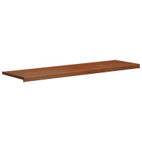 Produktbild för Fönsterbräda Brun trä 120 x 45 x 4,5 cm PVC
