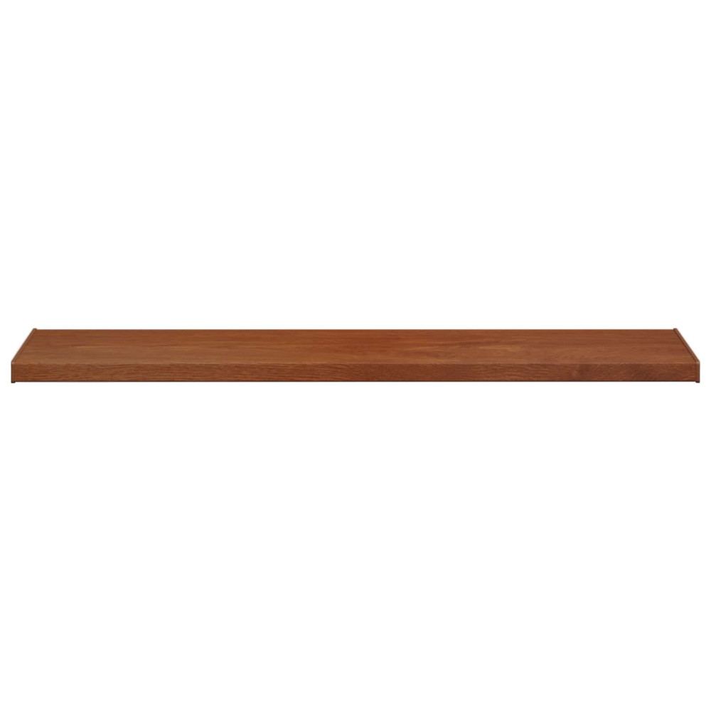 Produktbild för Fönsterbräda Brun trä 140 x 45 x 4,5 cm PVC