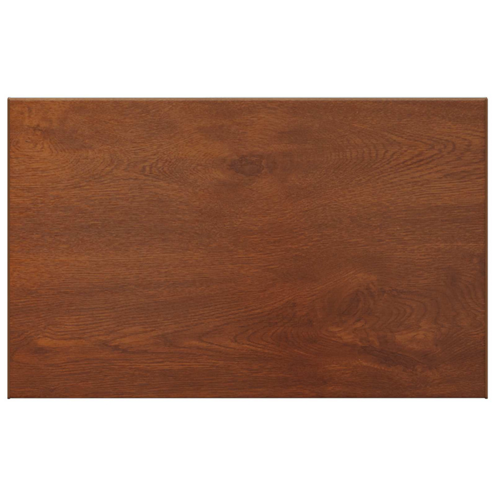 Produktbild för Fönsterbräda Brun trä 80 x 50 x 4,5 cm PVC