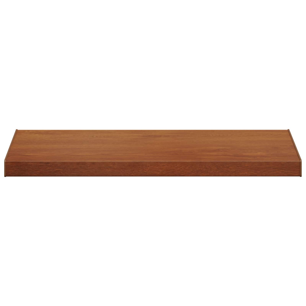 Produktbild för Fönsterbräda Brun trä 80 x 50 x 4,5 cm PVC