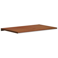 Produktbild för Fönsterbräda Brun trä 80 x 50 x 4,5 cm PVC