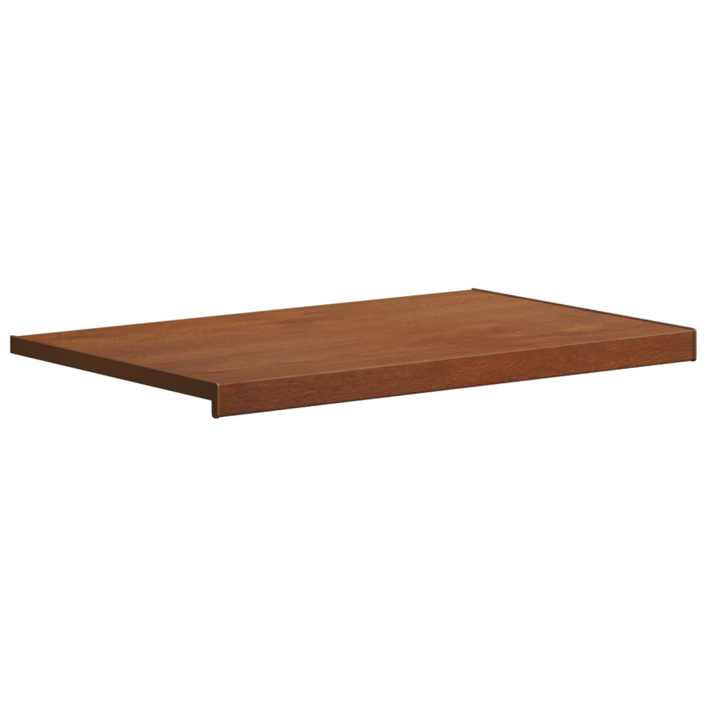 Produktbild för Fönsterbräda Brun trä 100 x 50 x 4,5 cm PVC
