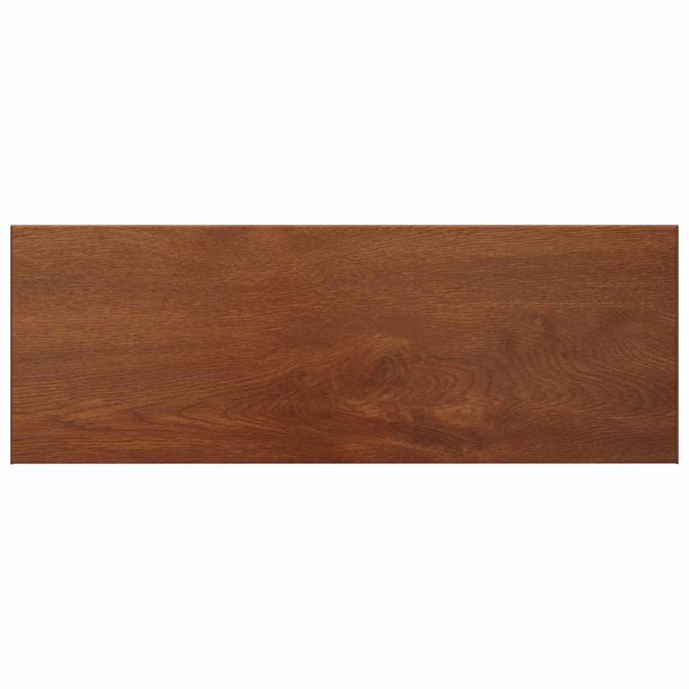 Produktbild för Fönsterbräda Brun trä 160 x 50 x 4,5 cm PVC