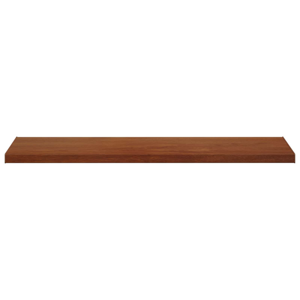 Produktbild för Fönsterbräda Brun trä 160 x 50 x 4,5 cm PVC