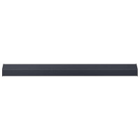 Produktbild för Fönsterbräda Anthracit med träådring 80 x 10 x 4,5 cm PVC