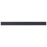 Produktbild för Fönsterbräda Anthracit med träådring 120 x 15 x 4,5 cm PVC