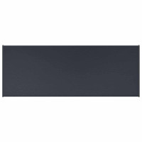 Produktbild för Fönsterbräda Anthracit med träådring 100 x 30 x 4,5 cm PVC