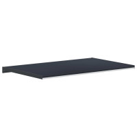 Produktbild för Fönsterbräda Anthracit med träådring 80 x 50 x 4,5 cm PVC