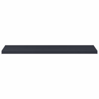Produktbild för Fönsterbräda Anthracit med träådring 140 x 50 x 4,5 cm PVC