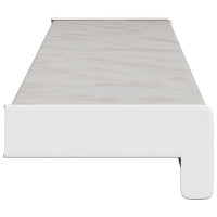 Produktbild för Fönsterbräda Marmorstruktur 60 x 15 x 4,5 cm PVC