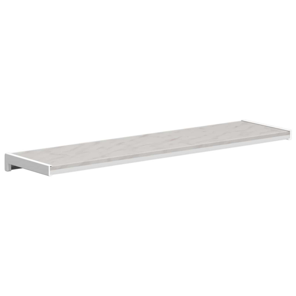 Produktbild för Fönsterbräda Marmorstruktur 60 x 20 x 4,5 cm PVC
