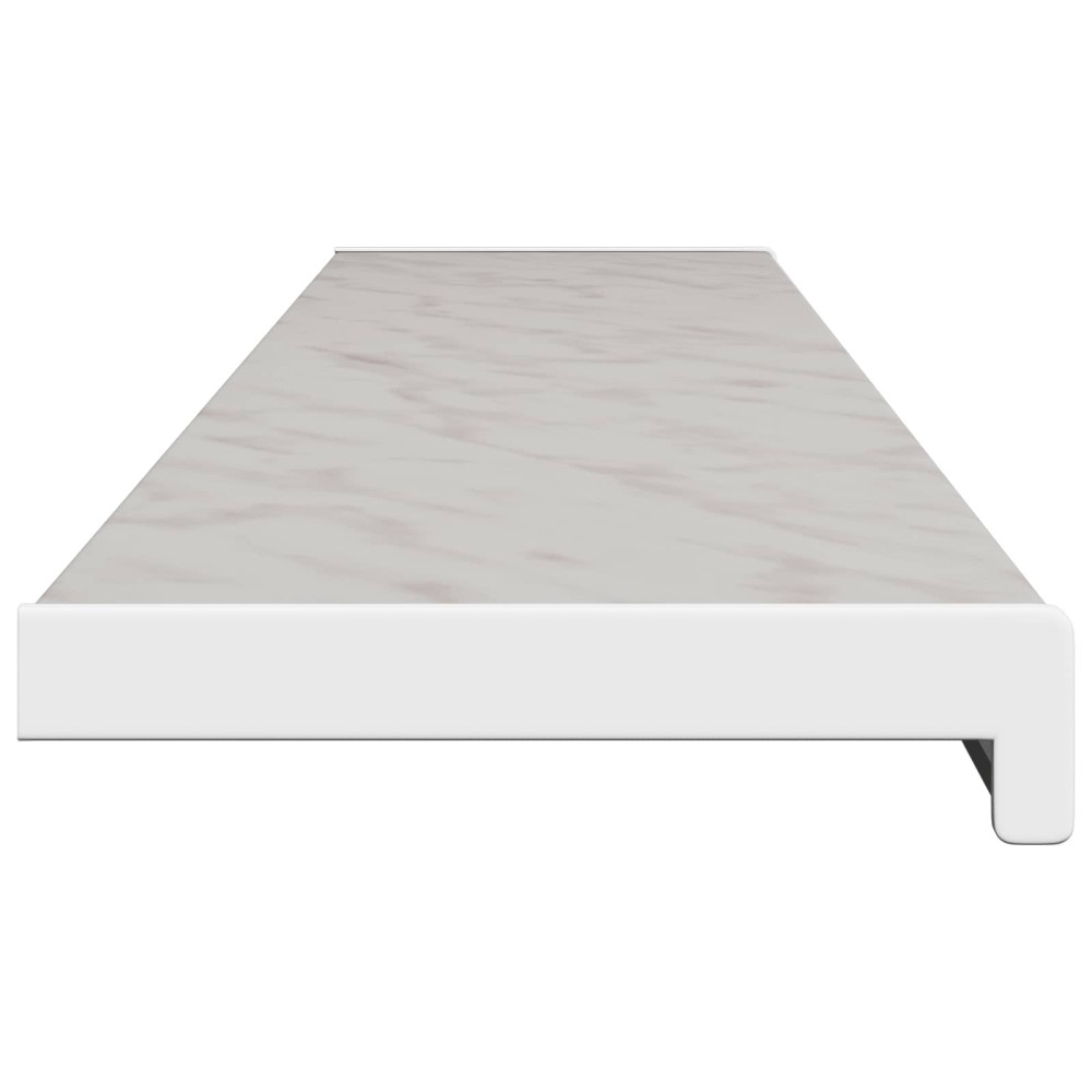 Produktbild för Fönsterbräda Marmorstruktur 120 x 20 x 4,5 cm PVC