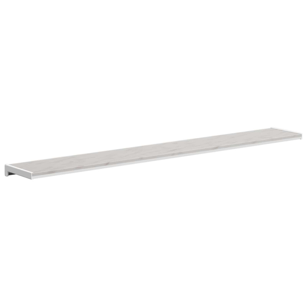 Produktbild för Fönsterbräda Marmorstruktur 120 x 20 x 4,5 cm PVC