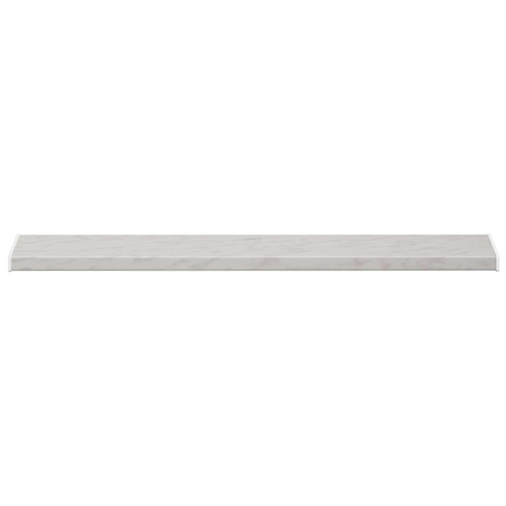 Produktbild för Fönsterbräda Marmorstruktur 160 x 20 x 4,5 cm PVC