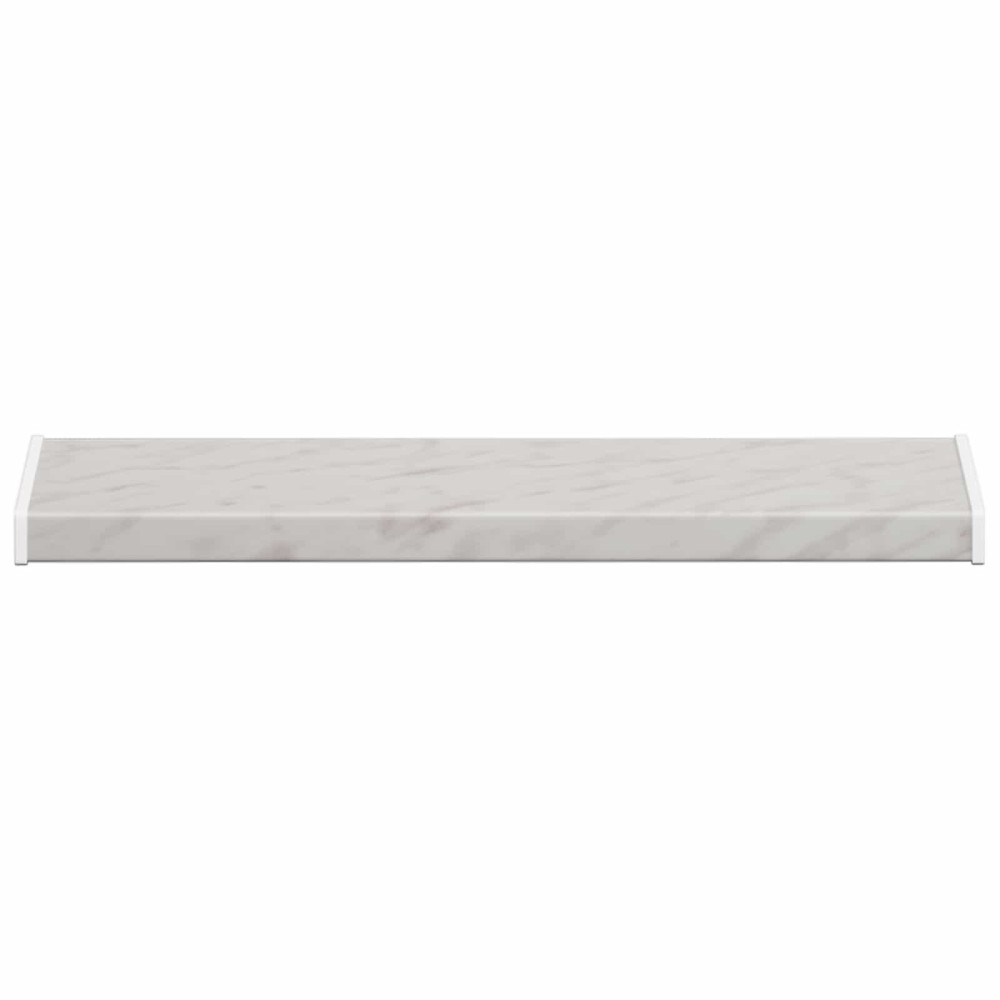 Produktbild för Fönsterbräda Marmorstruktur 80 x 25 x 4,5 cm PVC