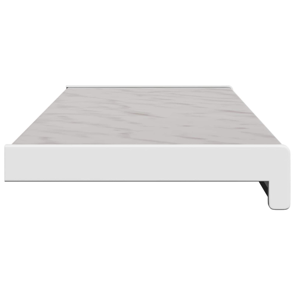 Produktbild för Fönsterbräda Marmorstruktur 80 x 25 x 4,5 cm PVC
