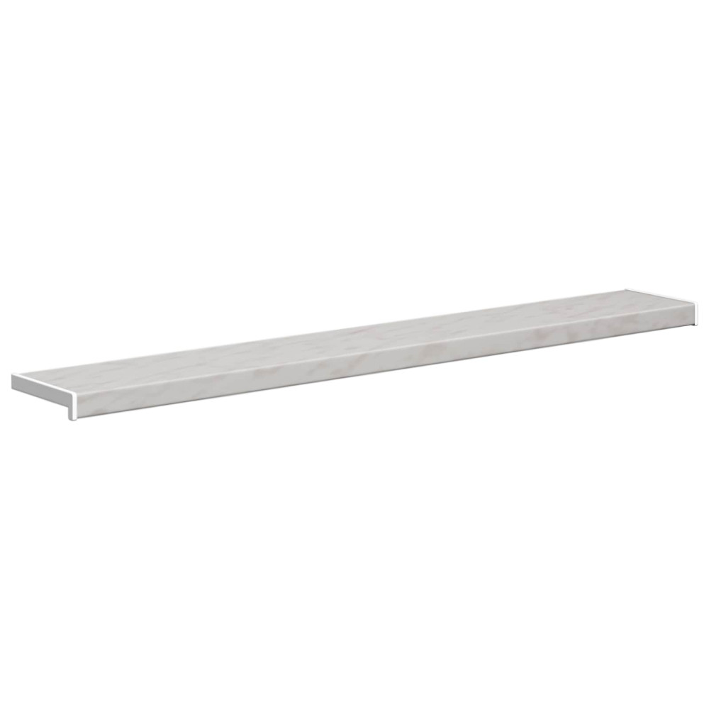 Produktbild för Fönsterbräda Marmorstruktur 120 x 25 x 4,5 cm PVC