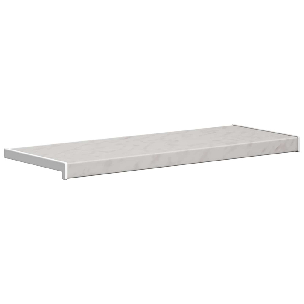 Produktbild för Fönsterbräda Marmorstruktur 80 x 30 x 4,5 cm PVC
