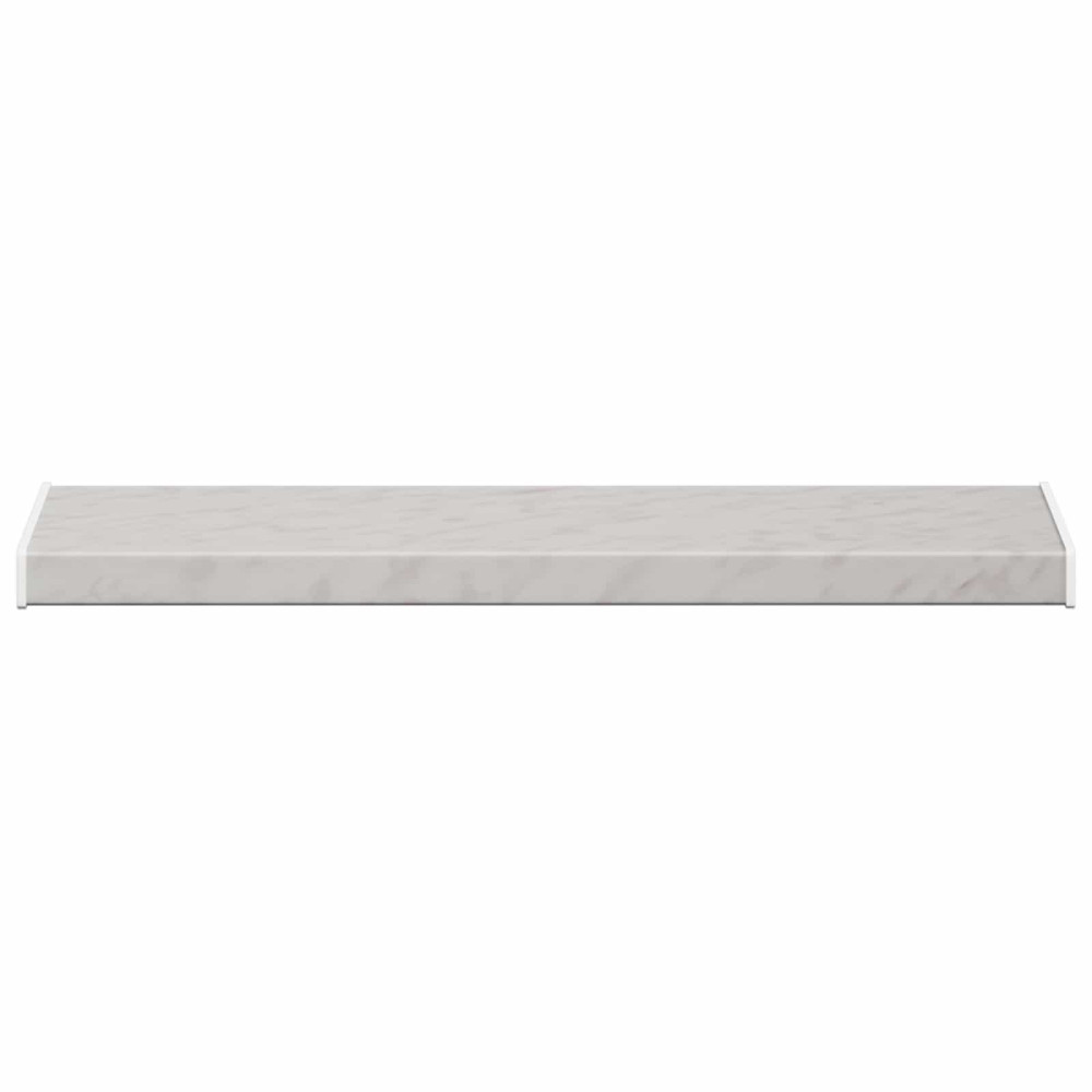 Produktbild för Fönsterbräda Marmorstruktur 60 x 35 x 4,5 cm PVC