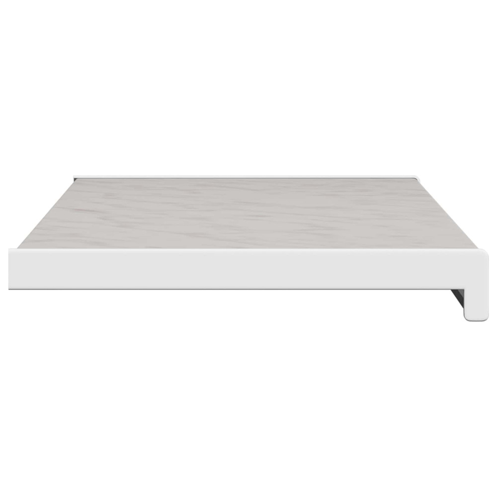 Produktbild för Fönsterbräda Marmorstruktur 60 x 35 x 4,5 cm PVC