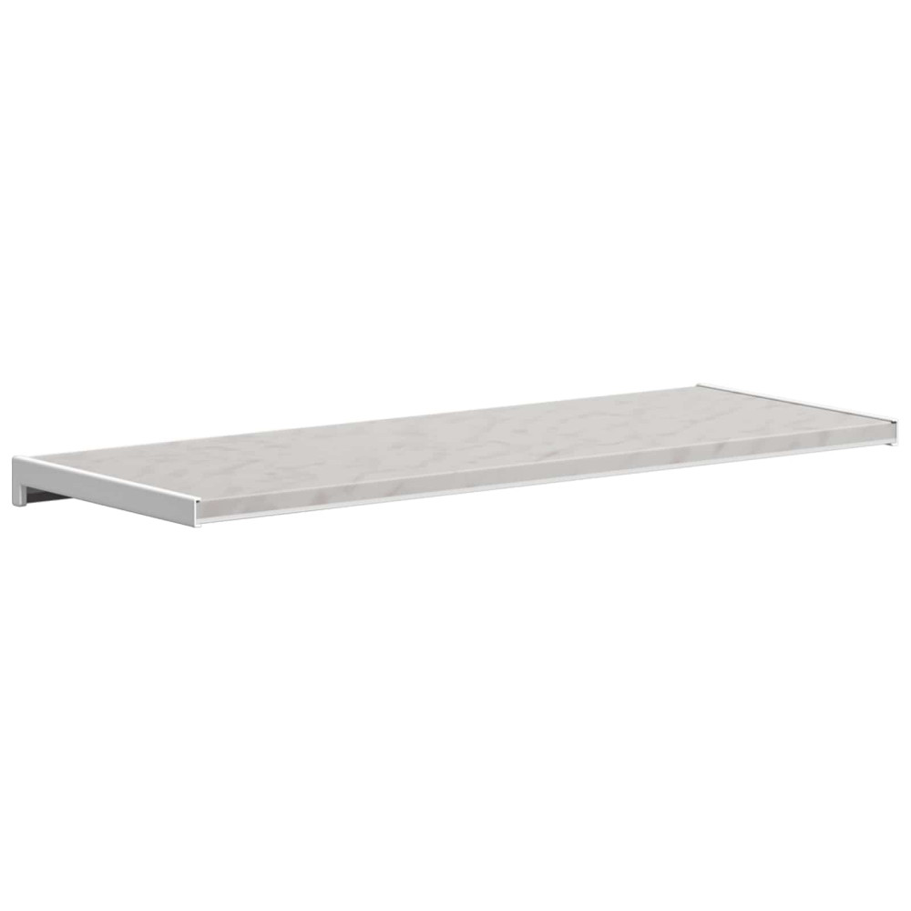 Produktbild för Fönsterbräda Marmorstruktur 100 x 35 x 4,5 cm PVC