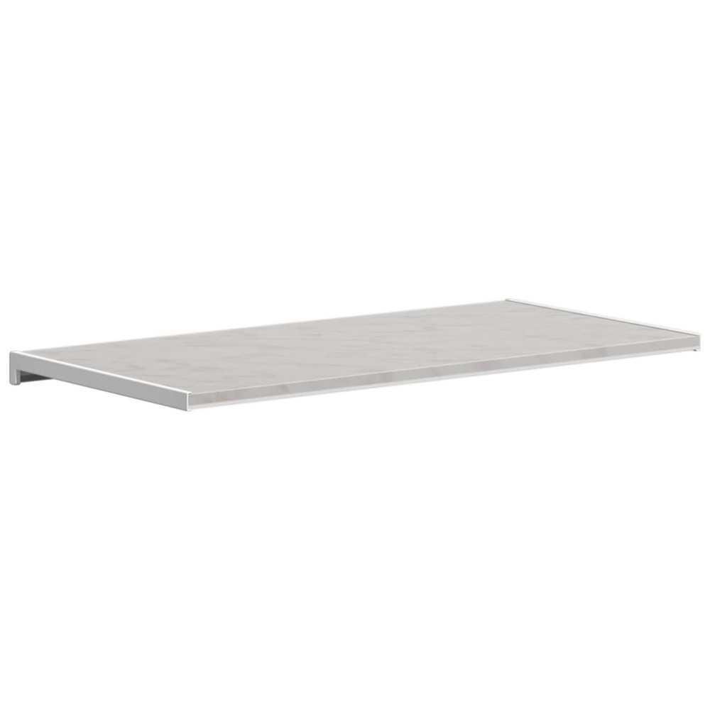 Produktbild för Fönsterbräda Marmorstruktur 60 x 40 x 4,5 cm PVC