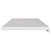 Produktbild för Fönsterbräda Marmorstruktur 120 x 40 x 4,5 cm PVC