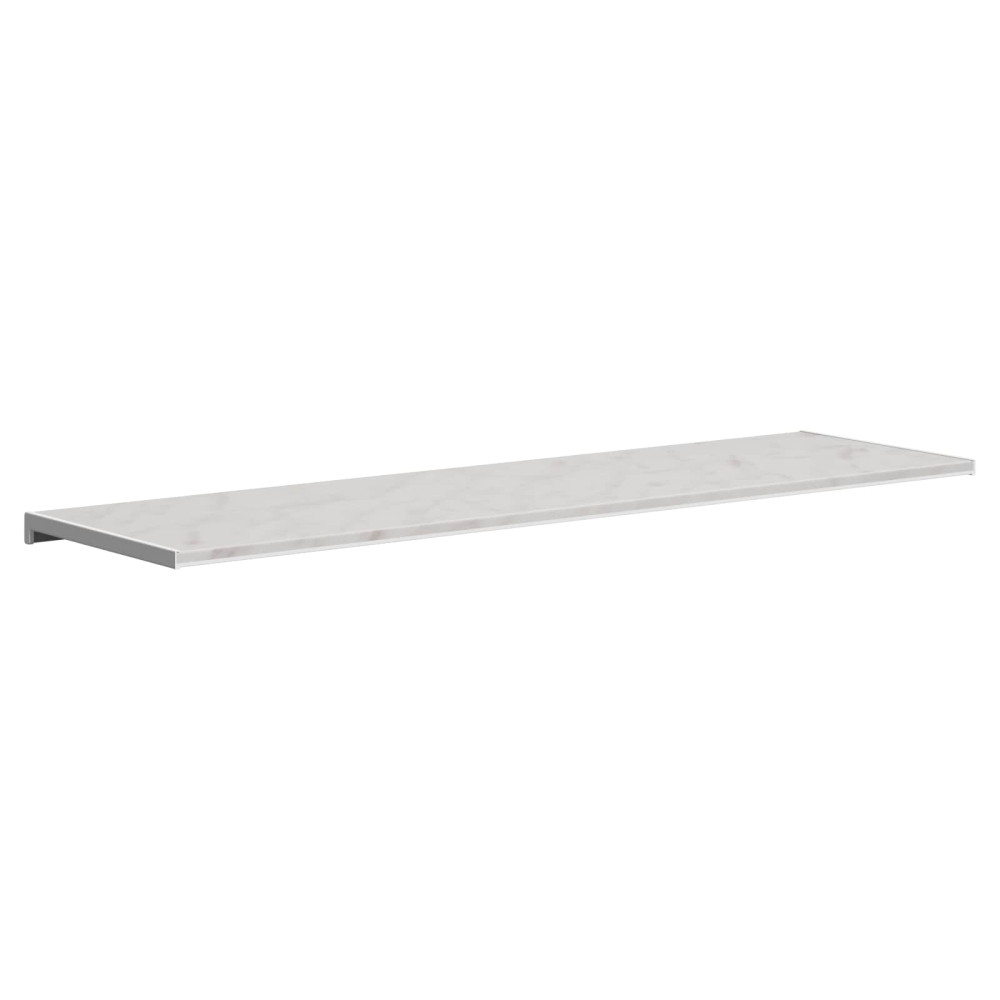 Produktbild för Fönsterbräda Marmorstruktur 140 x 45 x 4,5 cm PVC
